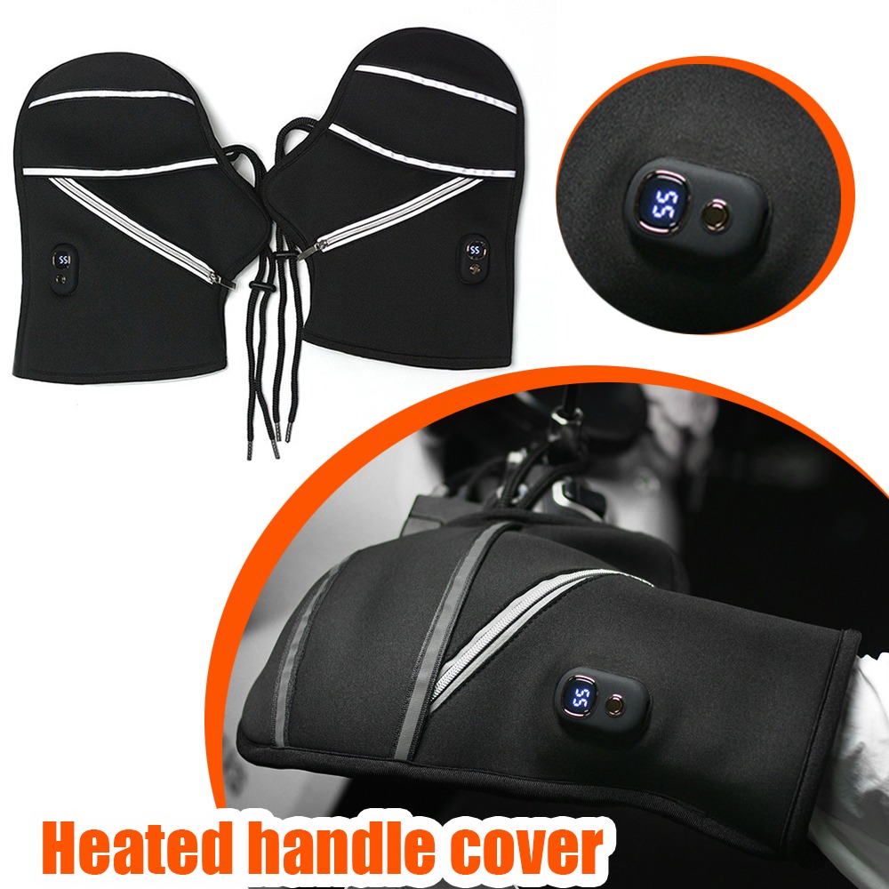 Motorcycle Handlebar Covers Wi - đánh giá và giá Heated Gloves Electric