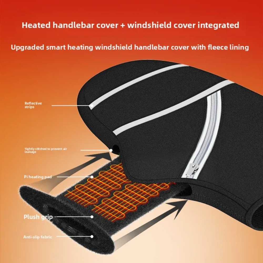 Motorcycle Handlebar Covers Wi - đánh giá và giá Heated Gloves Electric