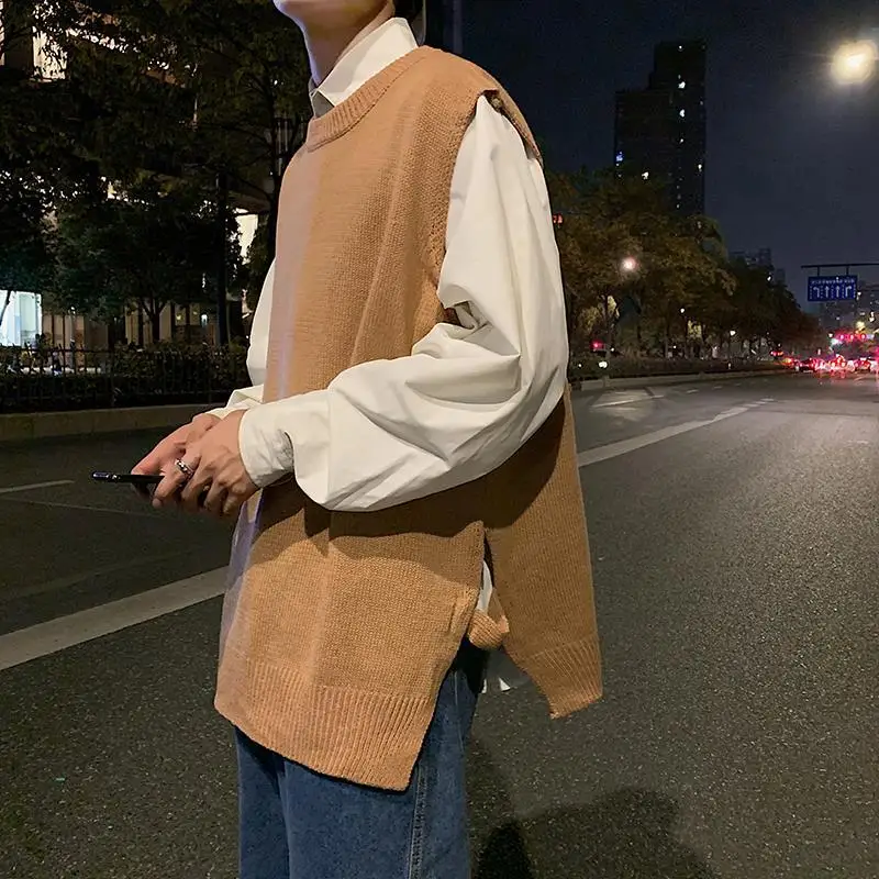 Man Clothes Plain Vest Solid C - đánh giá và giá Winter Clothes Shop